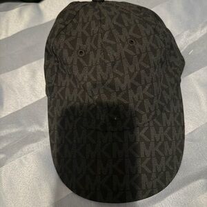 Michael Kors Dark Gray Monogram Hat